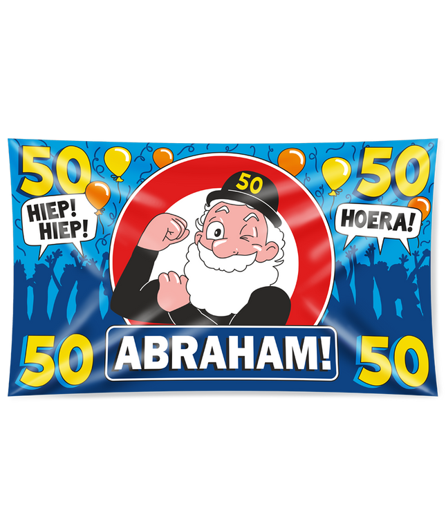 Abraham - Gevelvlag XXL - 90 x 150 cm