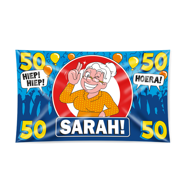 Sarah Gevelvlag XXL - 90 x 150 cm