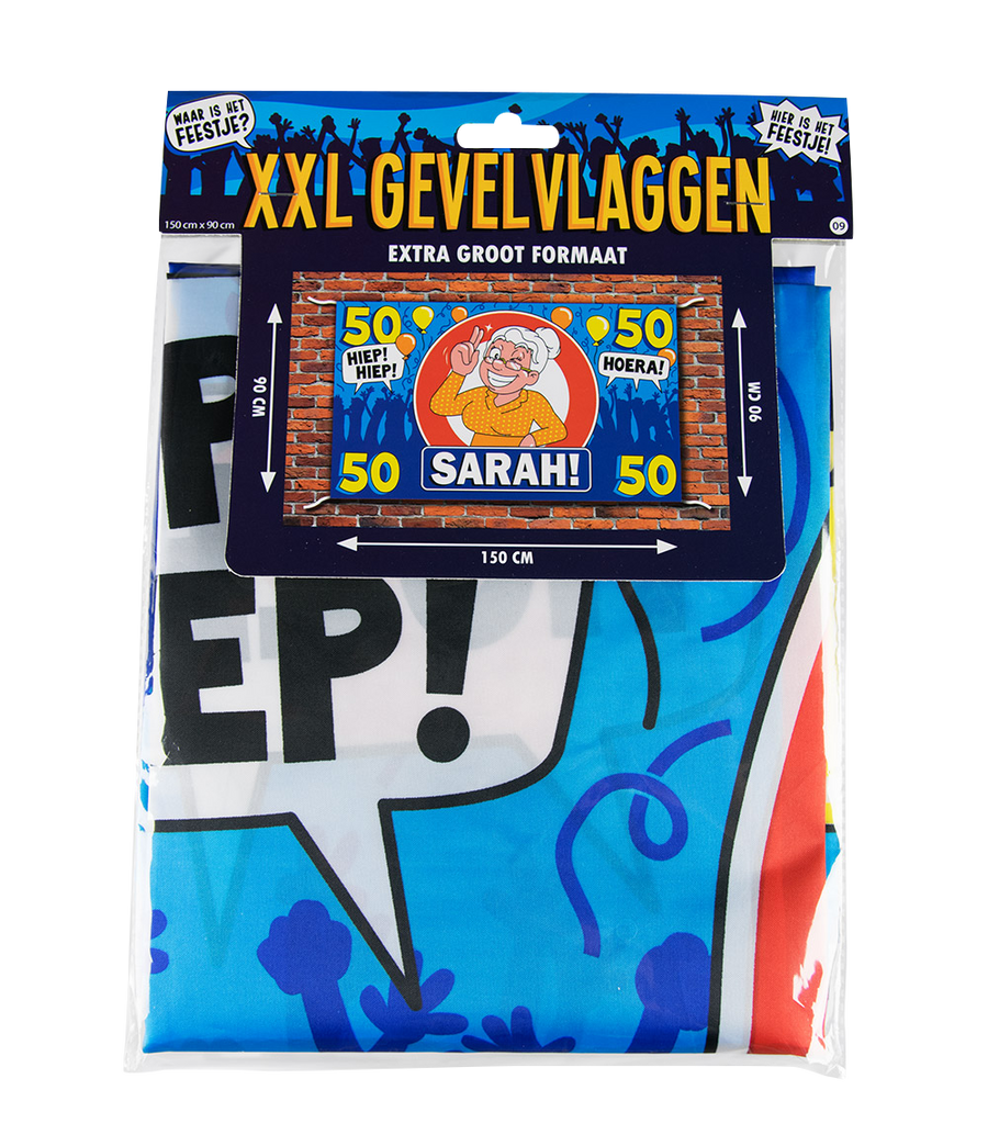 Sarah Gevelvlag XXL - 90 x 150 cm