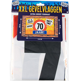 70 jaar Gevelvlag XXL - 90 x 150 cm