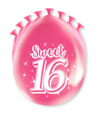 Sweet 16 Ballonnen - 8 stuks - 30 cm