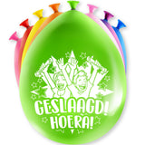 Geslaagd Ballonnen - 8 stuks - 30 cm