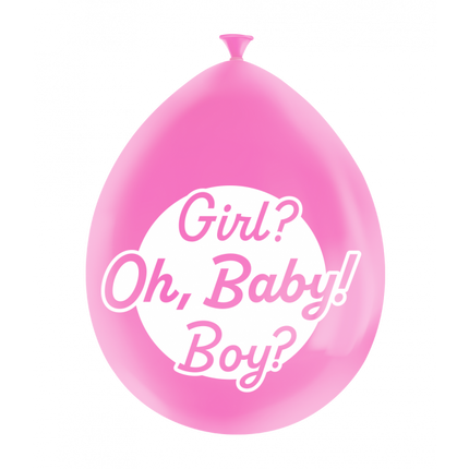 Ballonnen - 8 stuks - 30 cm - Gender reveal