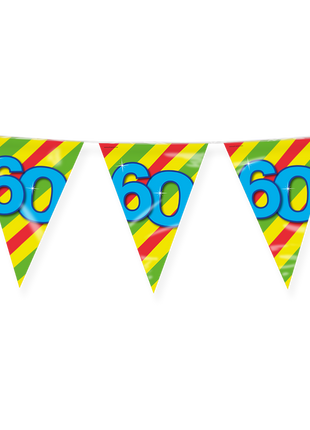 60 years of bunting - 10 meters - Happy