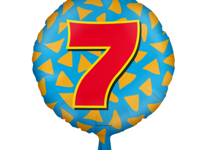 7 jaar Folieballon - Happy