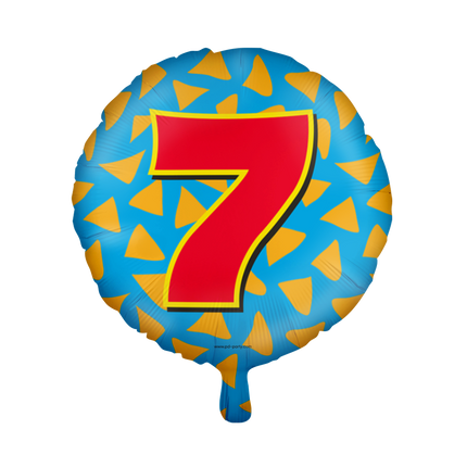 7 jaar Folieballon - Happy