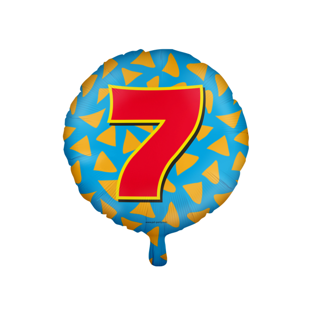 7 jaar Folieballon - Happy