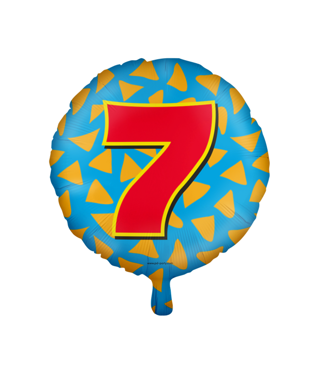 7 jaar Folieballon - Happy