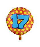 17 years Foil Balloon - Happy