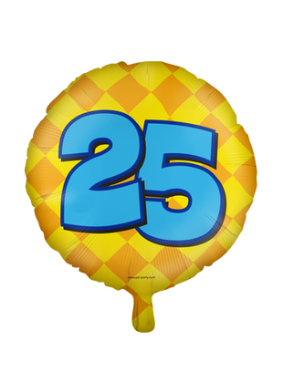 25 years of Foil Balloon - Happy