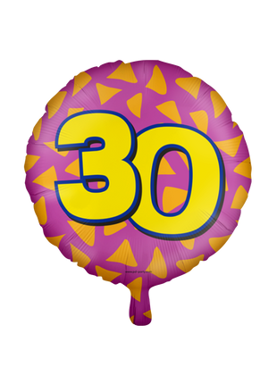 30 years of Foil Balloon - Happy