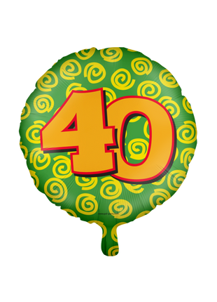 40 years of Foil Balloon - Happy