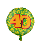 40 jaar Folieballon - Happy