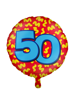 50 years of Foil Balloon - Happy