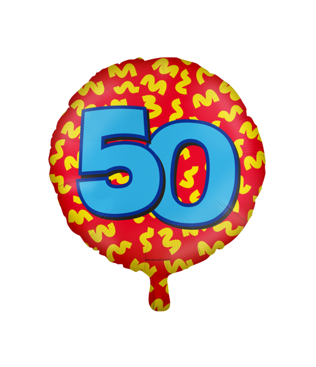 50 jaar Folieballon - Happy