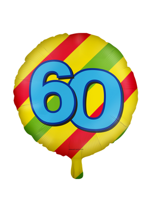 60 years of Foil Balloon - Happy