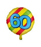 60 jaar Folieballon - Happy