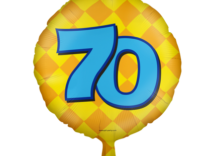 70 jaar Folieballon - Happy