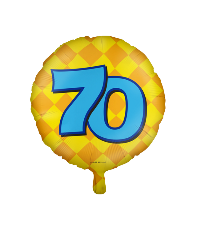 70 jaar Folieballon - Happy
