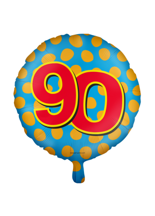 90 Jahre Folienballon - Happy