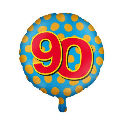 90 Jahre Folienballon - Happy