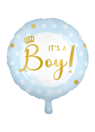 It's a boy! Folieballon - 45 cm - Happy