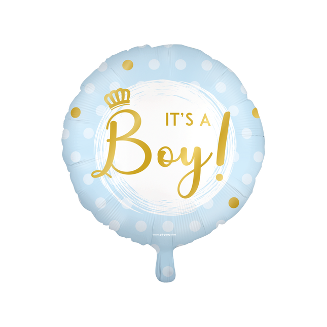 It's a boy! Folieballon - 45 cm - Happy