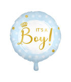It's a boy! Folieballon - 45 cm - Happy
