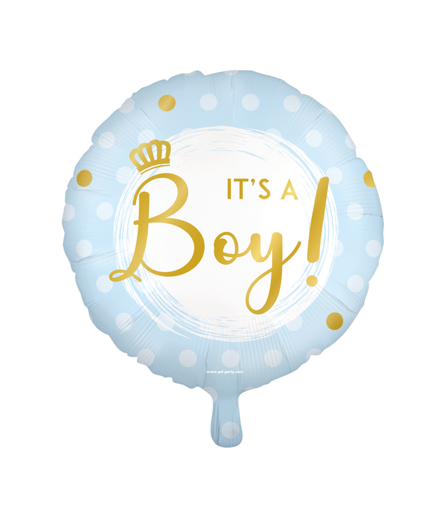 It's a boy! Folieballon - 45 cm - Happy