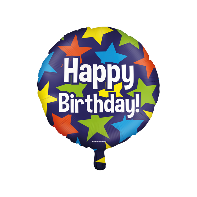 Happy birthday Folieballon - 45 cm