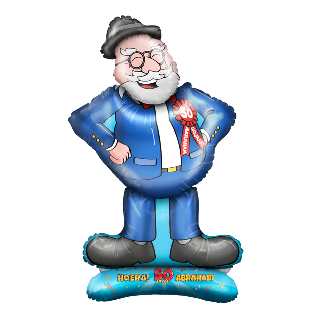 Folieballon Abraham pop - 90 cm