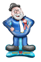 Folieballon Abraham pop - 90 cm