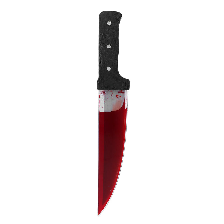 Halloween Mes Bloody Murder met Vloeibaar Bloed – 39 cm