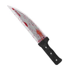 Halloween Mes Bloody Murder met Vloeibaar Bloed – 39 cm