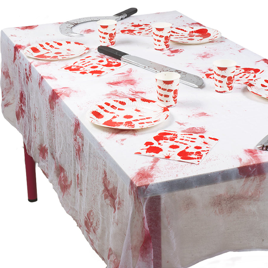 Halloween - Tafelkleed bloed - 150 x 180 cm