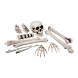 Halloween Skelet Set (12-delig) – Doodshoofd en Botten decoratie