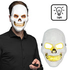 LED masker killer skelet - Halloween