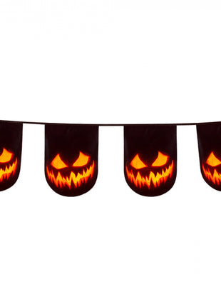 Halloween - Creepy Pumpkin Bunting - 6 meters