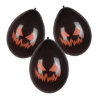 Halloween - Ballonnen Creepy Pumpkin - 6 stuks - 25 cm