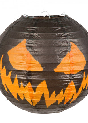 Halloween - Papierlaterne Creepy Pumpkin - 25 cm