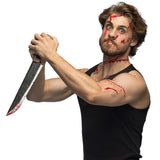 Halloween Killer Mes met Bloed – 42 cm