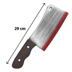Halloween Bloody Butcher Mes met Bloed – 29 cm