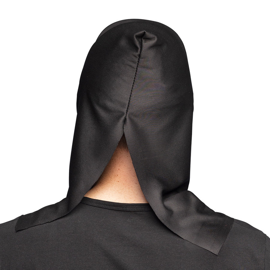 Halloween Masker Schedel parelmoer met kap
