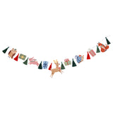 Kerst tassel slinger - 200 cm - Winter Woodland