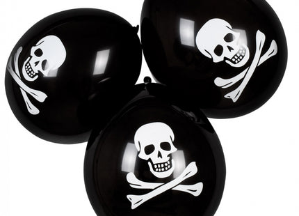 Piraten Ballonnen - 6 stuks - 25 cm