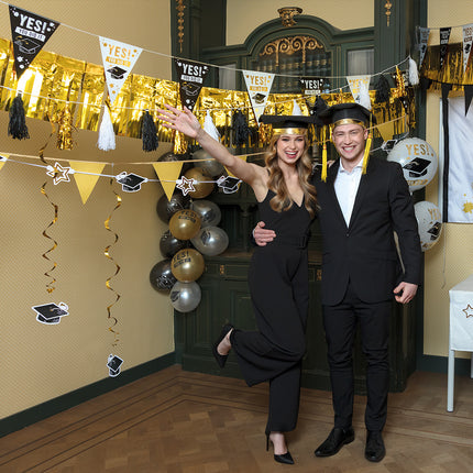 Franjeslinger - 6 meter - goud