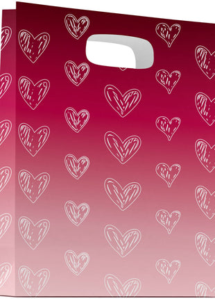 Cadeautasjes - Ombre Love - 3 stuks