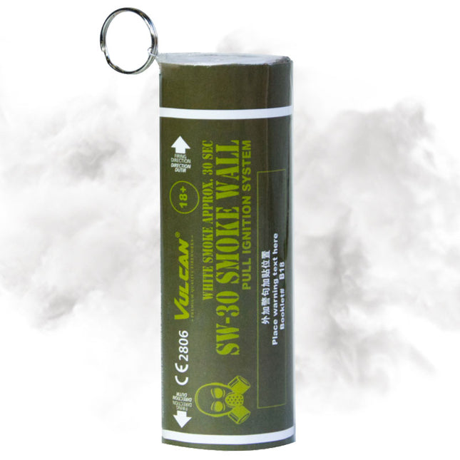 Rookfakkel Wit - Rookpot tweezijdig