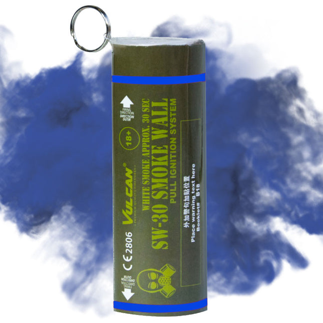 Rookfakkel Blauw - Rookpot tweezijdig