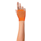 Nethandschoen kort vingerloos - fluor oranje
